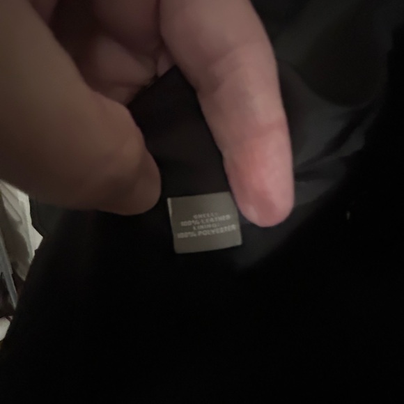 Neiman Marcus Exclusive Black Leather Coat. Size XL. Immaculate condition. - Picture 3 of 7